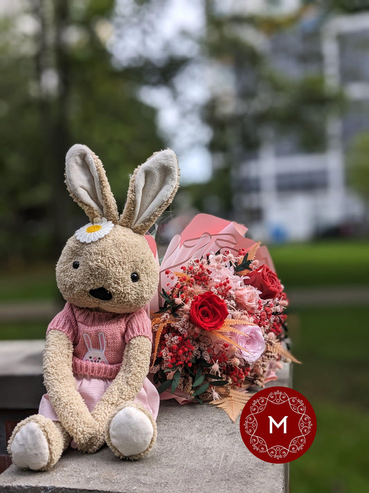 Momoko Sweet Bunny Flower Bouquet - Momoko Flower