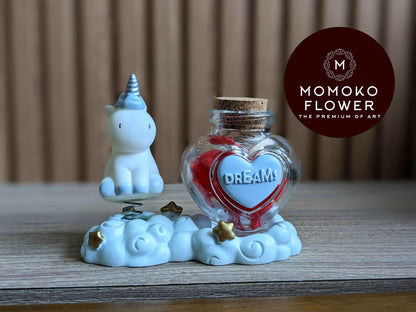 Momoko Sweet Unicorn and Bottle - Momoko Flower