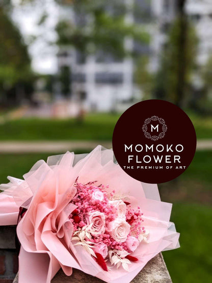 Momoko Sweetest Love Rose Flower Bouquet - Momoko Flower