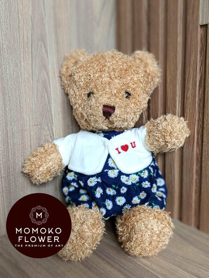 Momoko Teddy Bear (Female) - Momoko Flower