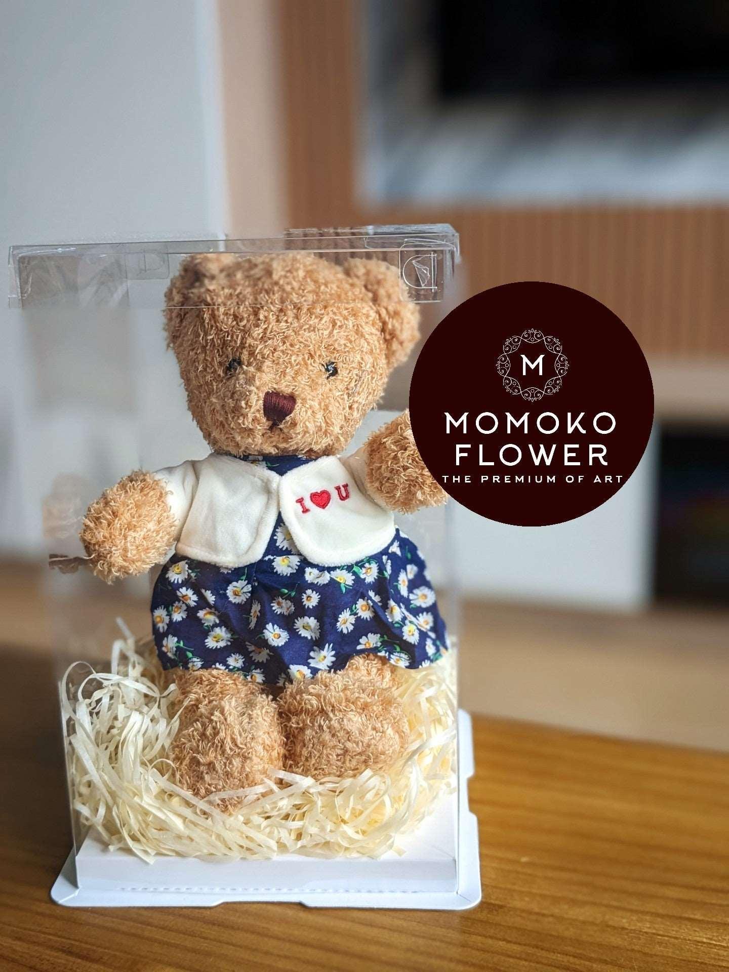 Momoko Teddy Bear (Female) - Momoko Flower