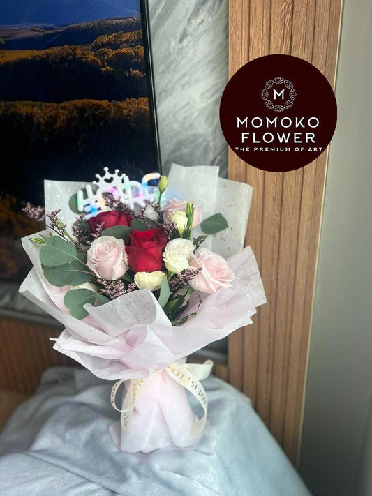 Momoko Winter Aurora Flower Bouquet - Momoko Flower