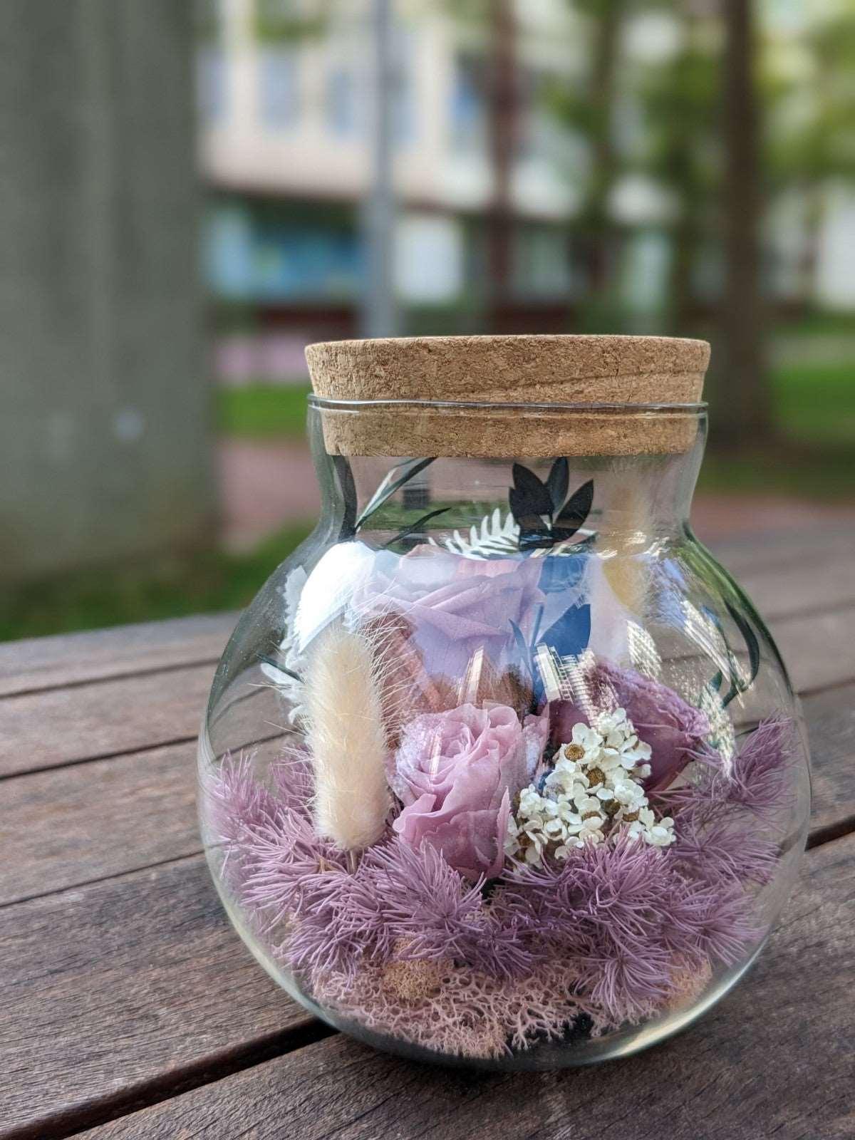 Violet Lilac Dome Arrangement - Momoko Flower