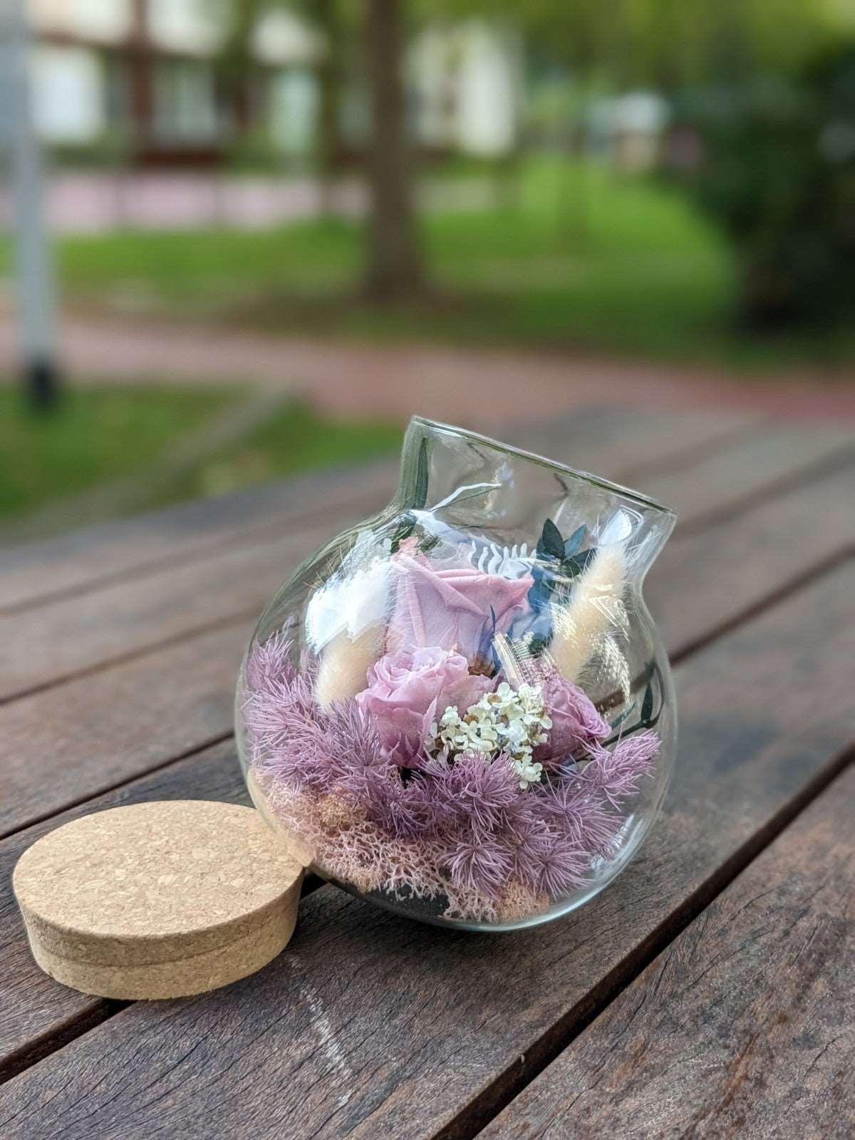 Violet Lilac Dome Arrangement - Momoko Flower