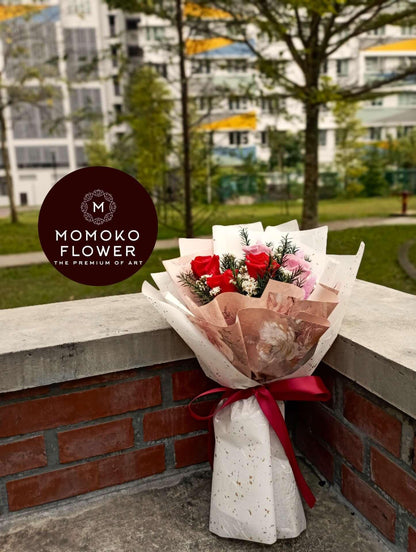 Momoko Luxury Rose Flower Bouquet - Momoko Flower