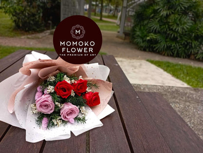 Momoko Luxury Rose Flower Bouquet - Momoko Flower